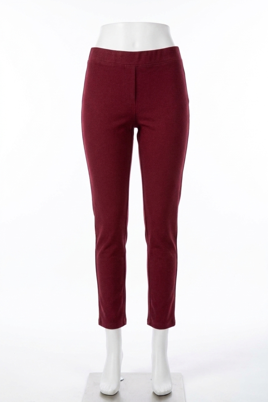 NEW FRENCH KYSS high waisted leggings in wine